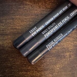 Vintage | MAC Original Eye Liners | Shades of Gray | Kohl, Pencil